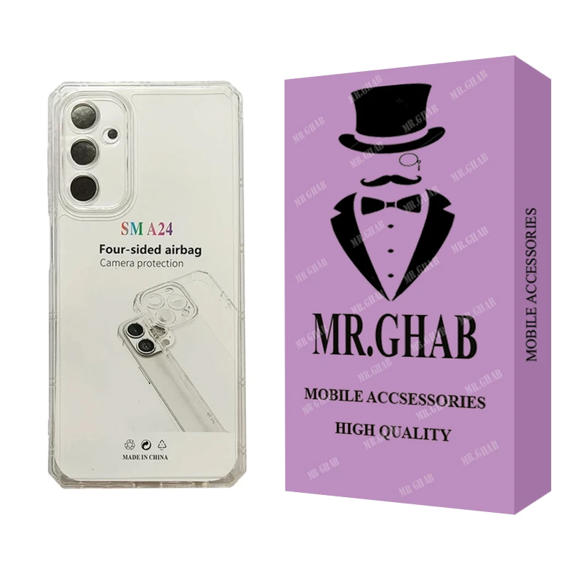 کاور مستر قاب مدل ژله ای مناسب برای گوشی موبایل سامسونگ Galaxy A24 4G
