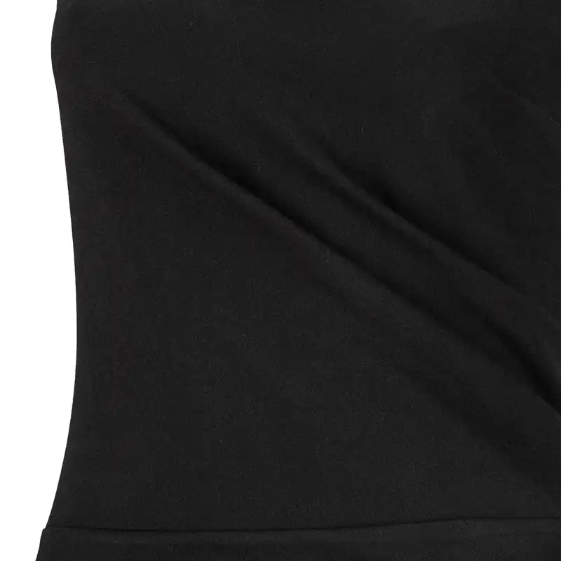 سارافون زنانه سرژه مدل دوبند کد 205451 رنگ مشکی