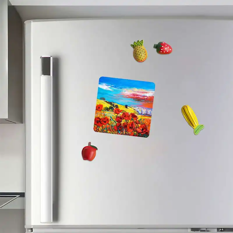 مگنت طرح نقاشی رنگ روغن مدل mg10583