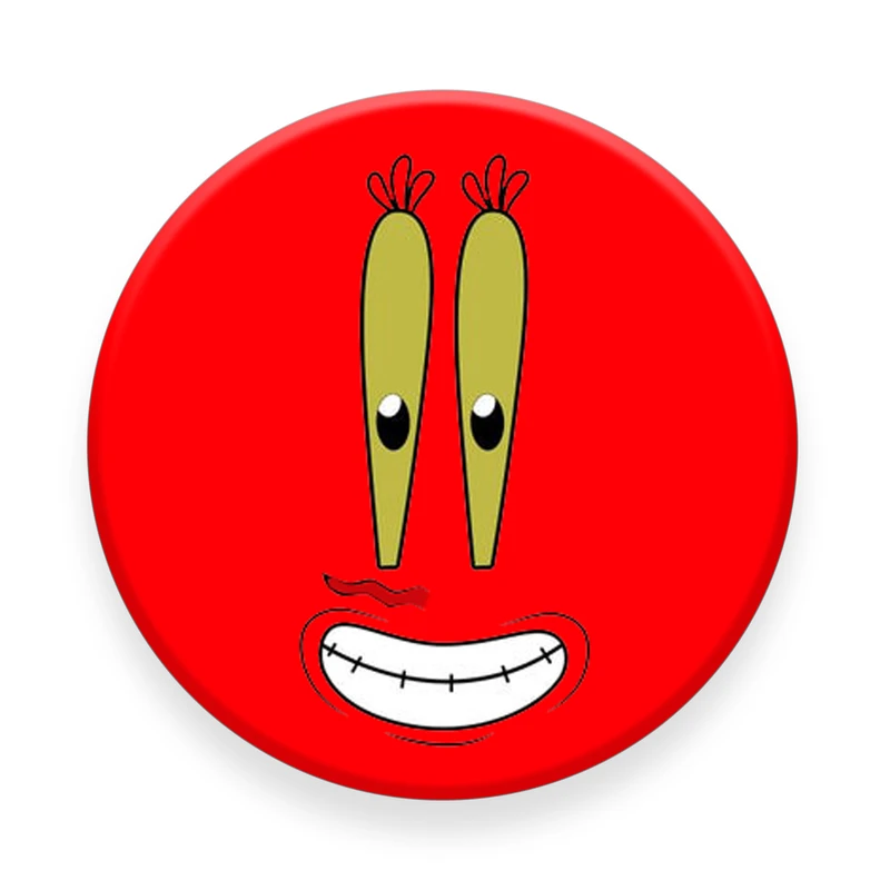 برچسب مدل Mr. Krabs مناسب برای پایه نگهدارنده مغناطیسی