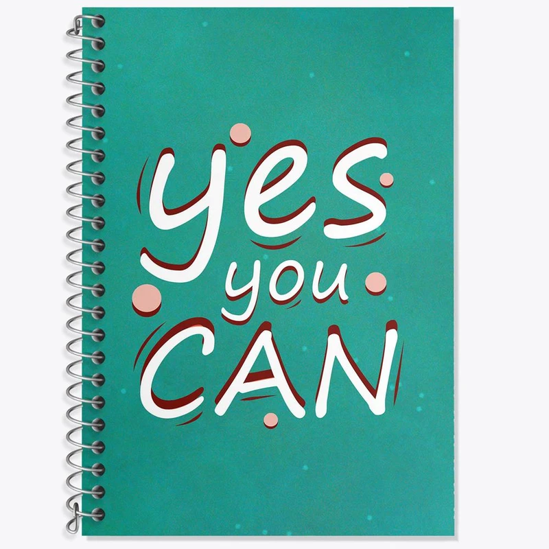 دفتر لغت 50 برگ خندالو مدل Yes You Can کد 10046