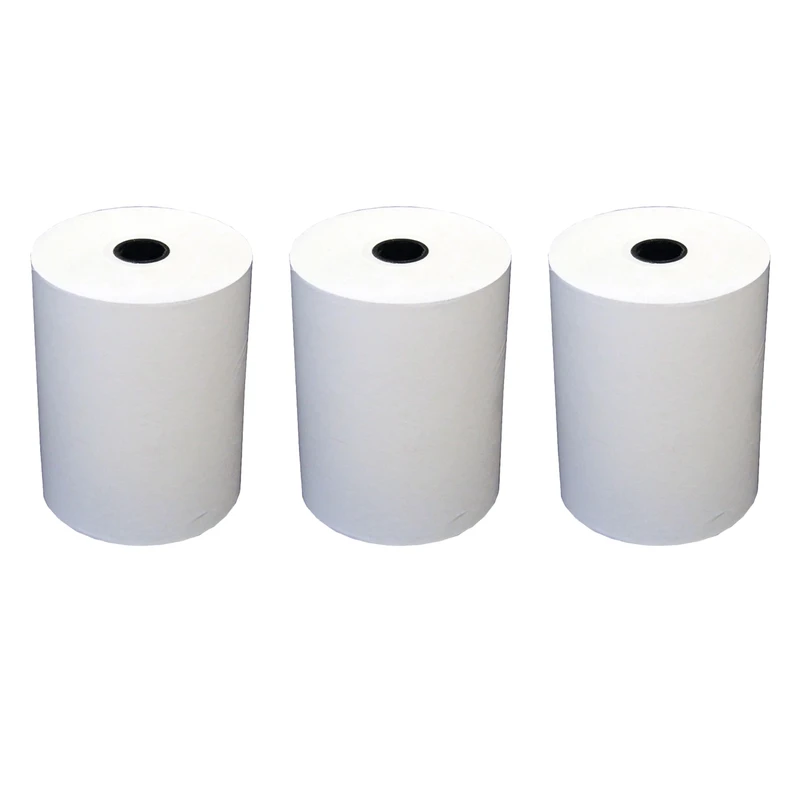 کاغذ مخصوص پرینتر حرارتی مدل 80mm بسته 3 عددی