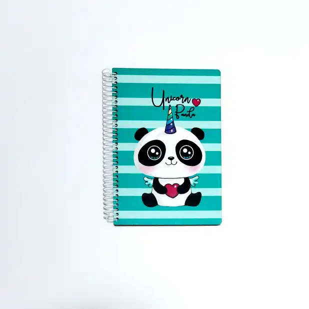 بسته لوازم التحریر مدل پاندای تک شاخ مجموعه 6 عددی