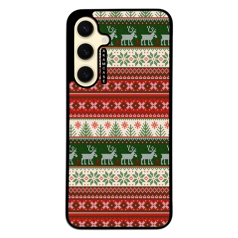 کاور آکام مدل AMC-WSGS24FE-CHRISTMAS-15 مناسب برای گوشی موبایل سامسونگ Galaxy S24 FE