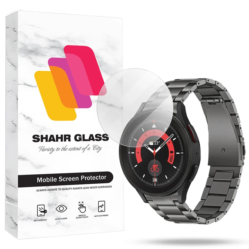 محافظ صفحه نمایش شهر گلس مدل PMMS20 مناسب برای ساعت هوشمند سامسونگ Galaxy Watch 5 Pro