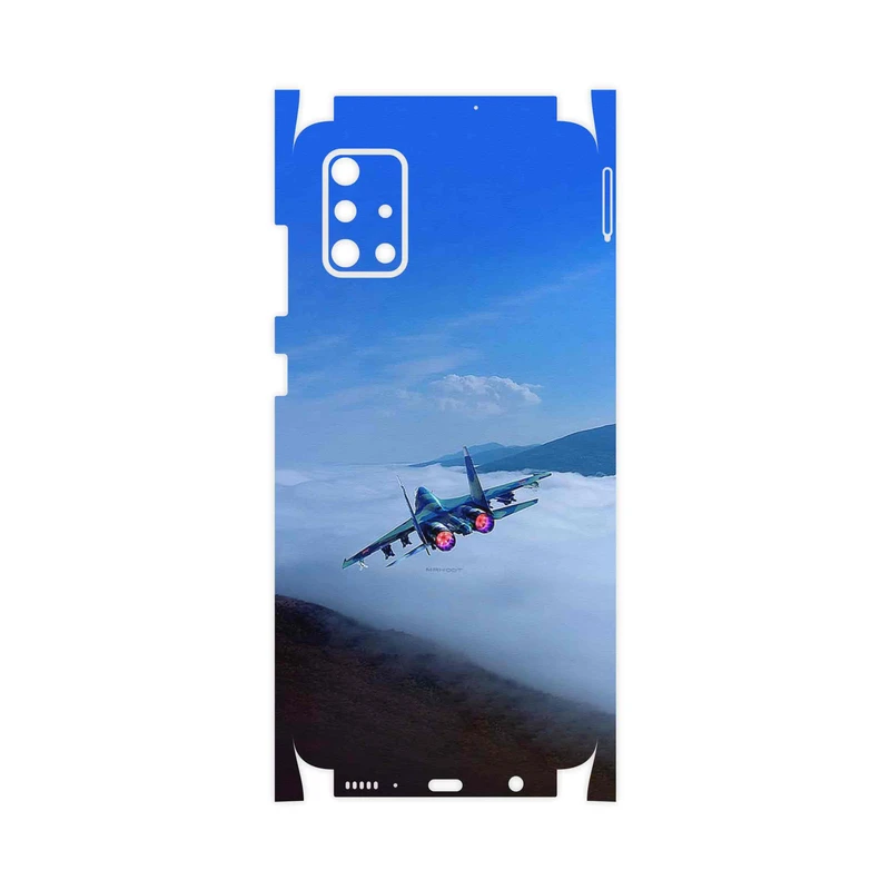 برچسب پوششی ماهوت مدل Fighter plane Su27-FullSkin مناسب برای گوشی موبایل سامسونگ Galaxy A71