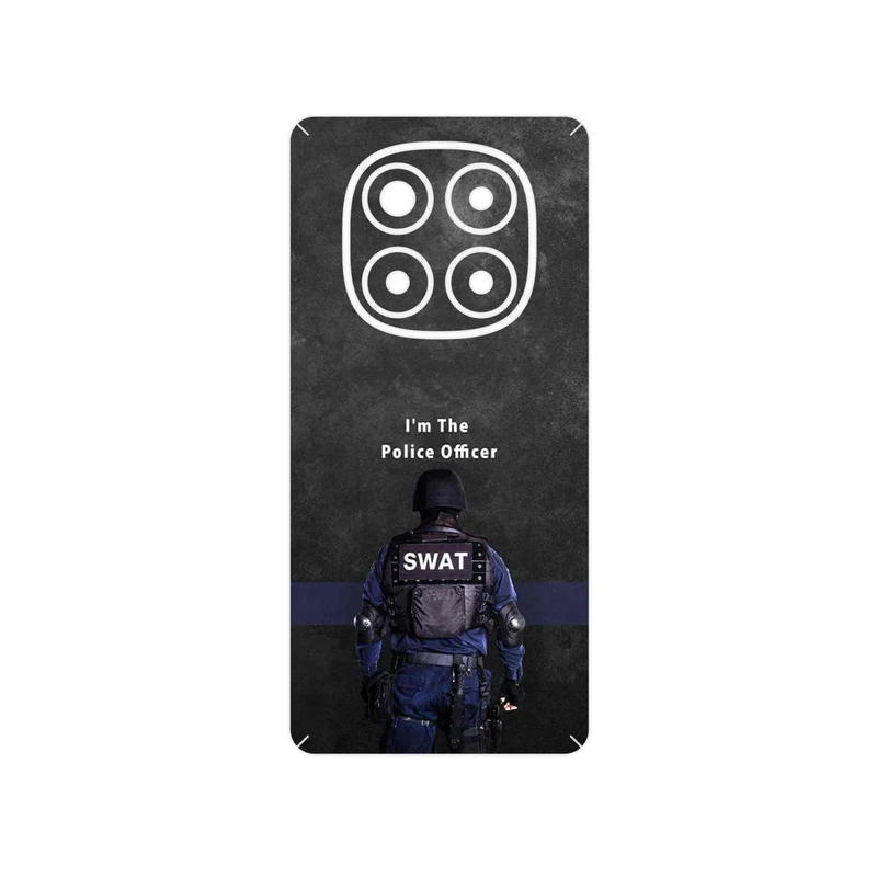 برچسب پوششی ماهوت مدل Police Officer مناسب برای گوشی موبایل شیائومی Redmi Note 14 Pro 4G