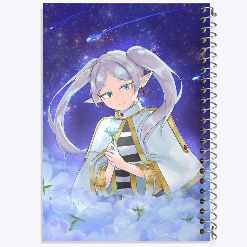 دفتر نقاشی 50 برگ خندالو طرح انیمه فریرن (Frieren) کد 33901