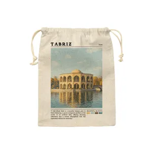 کیسه نان و سبزی ترمه طراحان ایده مدل ائل گلی تبریز کد map0800 - M سایز 23x33 سانتی متر