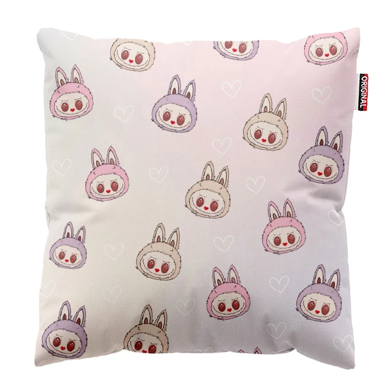 کوسن پاد آفرین طرح لبوبو کد 70 سایز 30* 30 سانتی متر