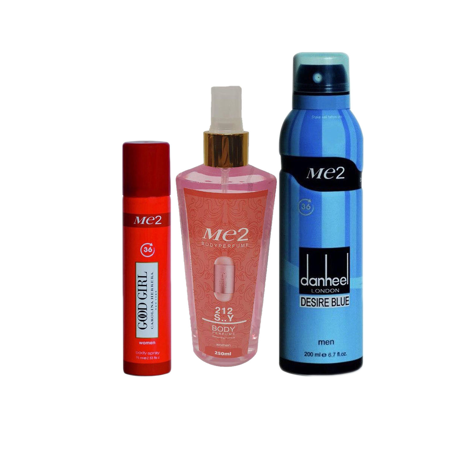 بادی اسپلش و اسپری بدن می تو مدل 506 مجموعه 3 عددی 