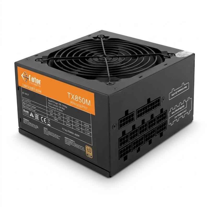 منبع تغذیه کامپیوتر فاطر مدل TX850M