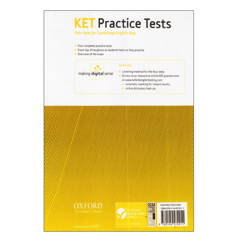 قیمت و خرید کتاب KET Practice Tests With Answer Key اثر Capel