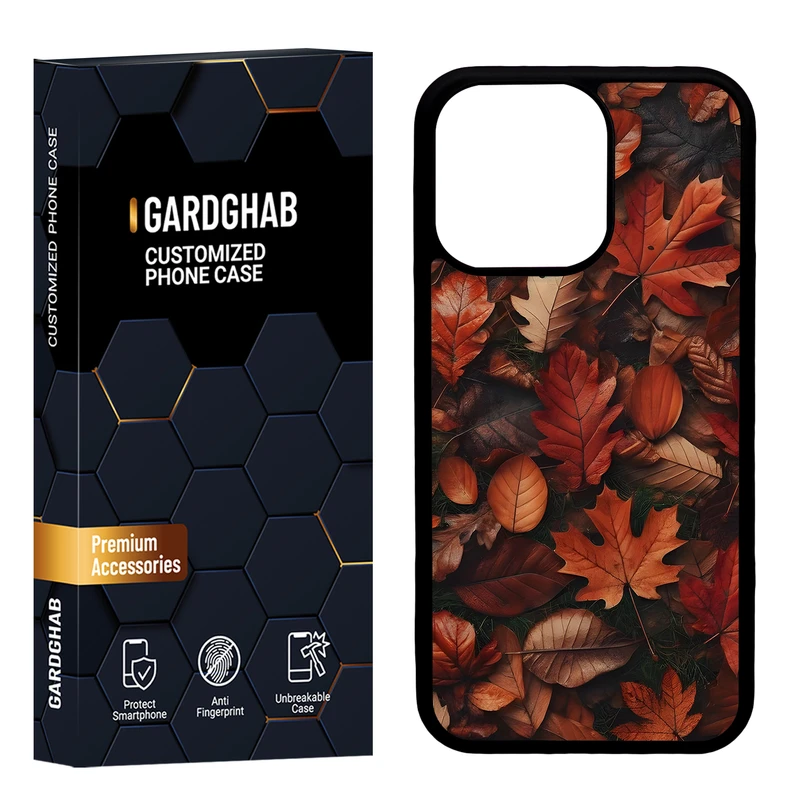 کاور گارد قاب مدل پشت گلس برگ مناسب برای گوشی موبایل اپل iPhone 13 Pro