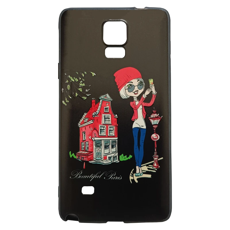   کاور مدل فانتزی کد 3-0  طرح عروسکی مناسب برای گوشی موبایل سامسونگ Galaxy Note 4