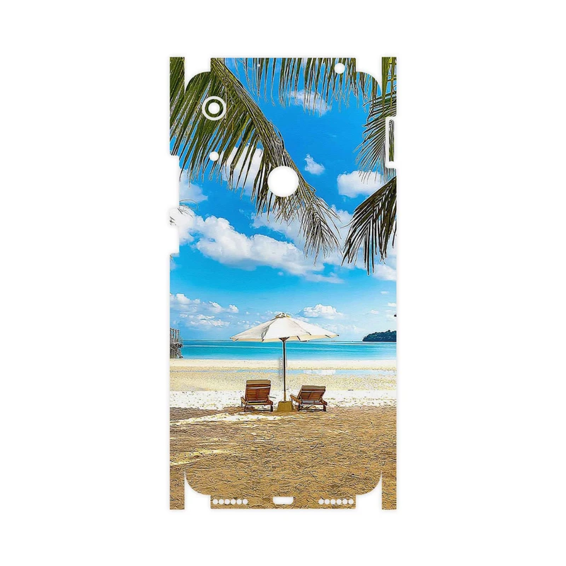 برچسب پوششی ماهوت مدل Beach-FullSkin مناسب برای گوشی موبایل هوآوی Y6s 2019