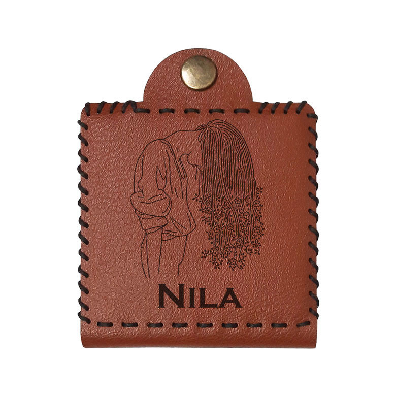 آینه جیبی مدل  اسم نیلا