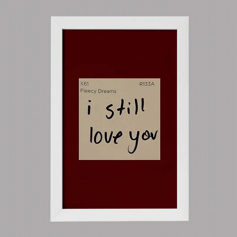 تابلو خندالو مدل I Still Love You کد F3707