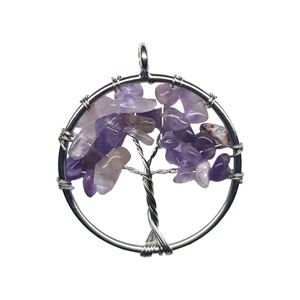 نقد و بررسی آویز گردنبند مدل هفت چاکرا آمیتیست کد A توسط خریداران