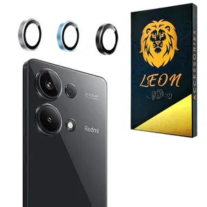 محافظ لنز دوربین فلزی لئون مدل Lenz مناسب برای گوشی موبایل شیائومی Redmi Note 13 Pro 4G