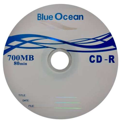 سی دی خام مدل Blue Ocean بسته 50 عددی