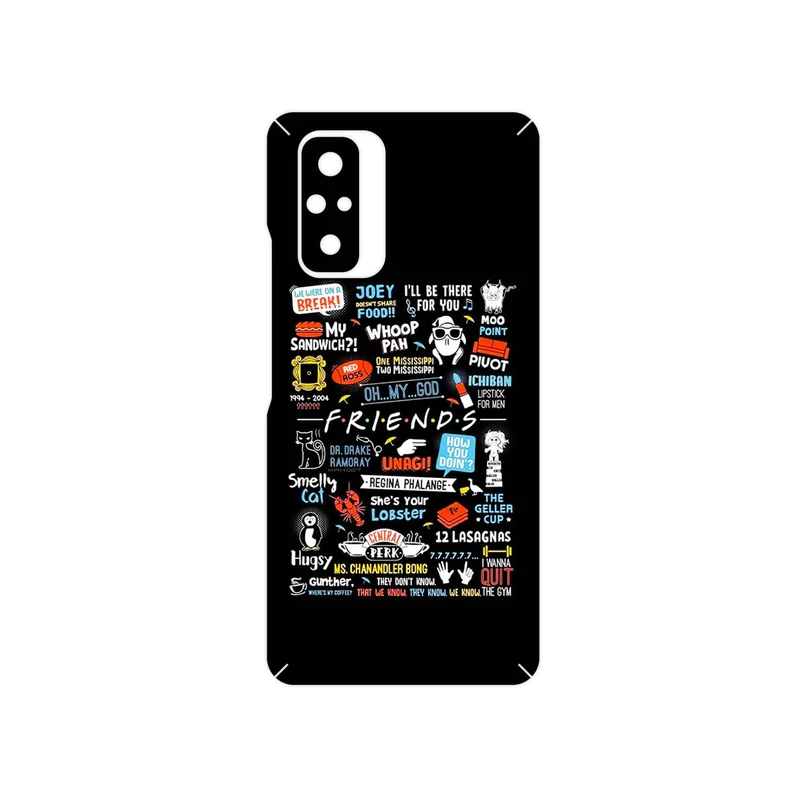 برچسب پوششی ماهوت مدل Friends 2 مناسب برای گوشی موبایل شیائومی Redmi Note 10 Pro