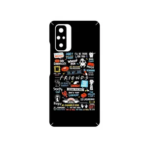MAHOOT Friends 2 Cover Sticker for Xiaomi Redmi Note 10 Pro