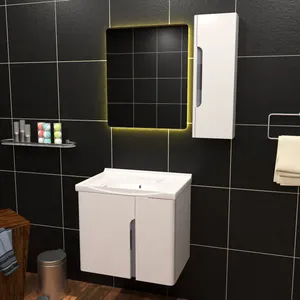 ست کابینت و روشویی مدل lux1163 به همراه اینه و باکس