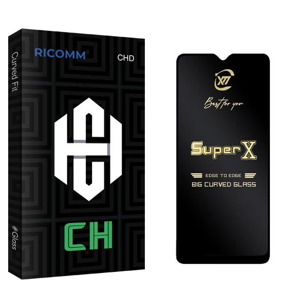 محافظ صفحه نمایش ریکام مدل CH2 SuperX مناسب برای گوشی موبایل شیائومی Poco M3 / M2 Pro / Redmi Note 9 4G / 9 Power