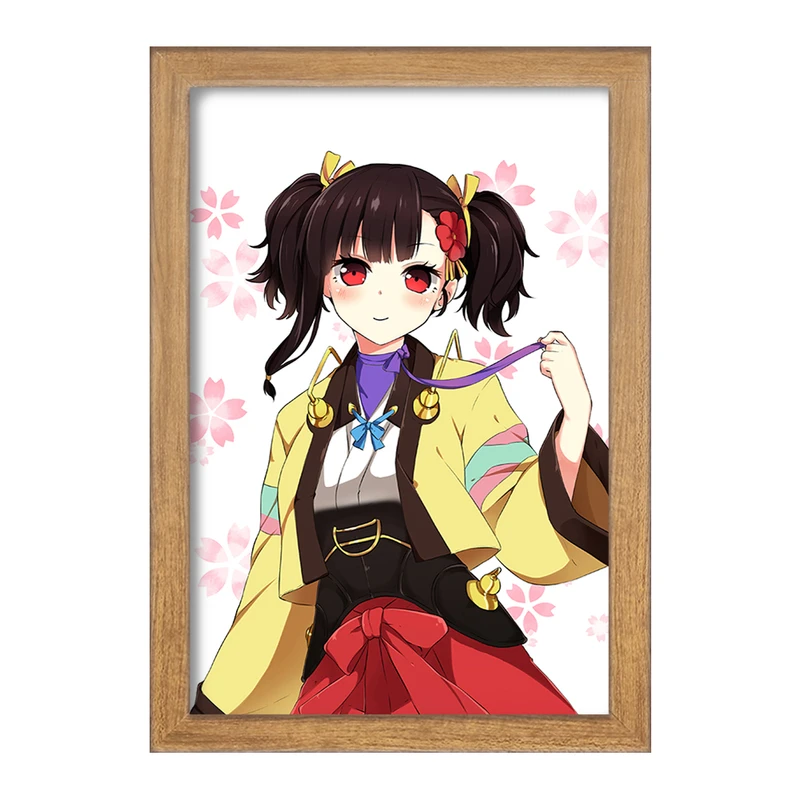 تابلو خندالو مدل مومی انیمه کابانری (Kabaneri) کد 35996