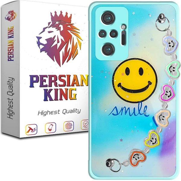 کاور پرشین کینگ مدل Smile مناسب برای گوشی موبایل شیائومی Redmi Note 10 Pro /Redmi Note 10 Pro Max