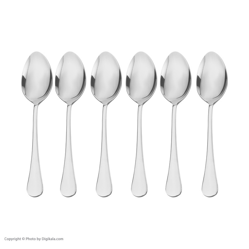 سرویس قاشق و چنگال 12 پارچه صنایع استیل ایران مدل پارما کد 888