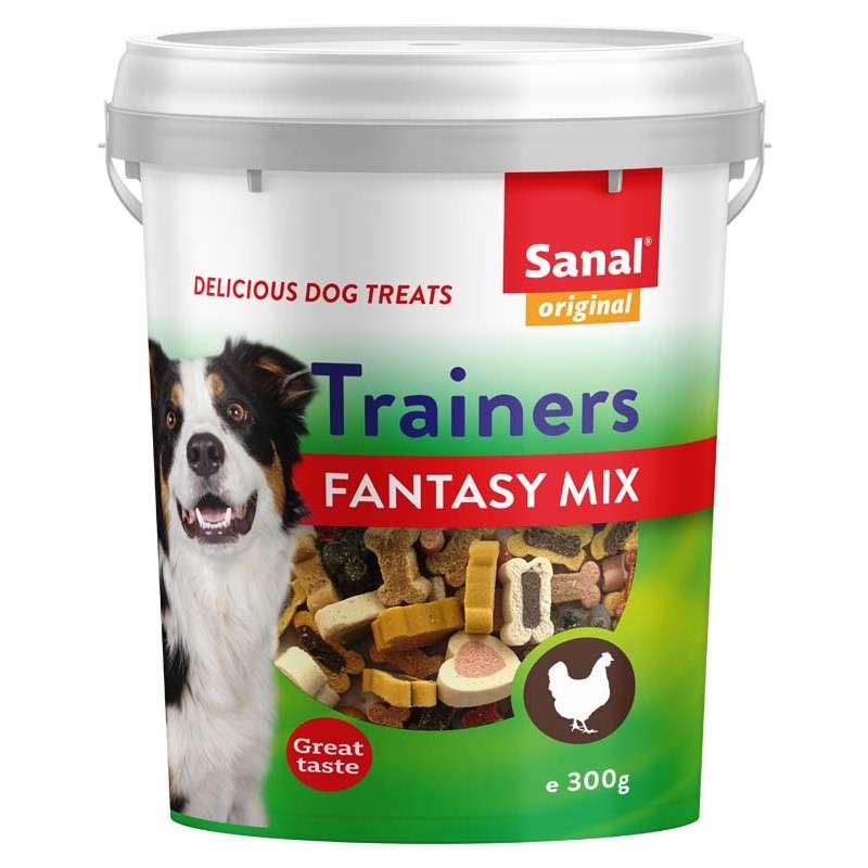 تشویقی سگ سانال مدل Trainers Fantasy Mix وزن 300 گرم