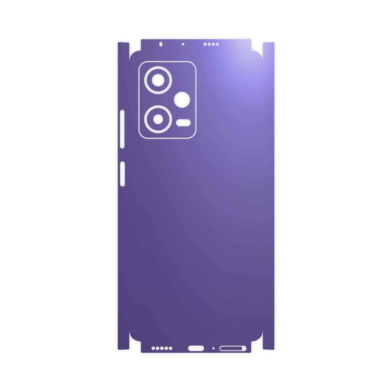 برچسب پوششی ماهوت مدل Matte-BlueBerry-FullSkin مناسب برای گوشی موبایل شیائومی Redmi Note 12 Pro 5G