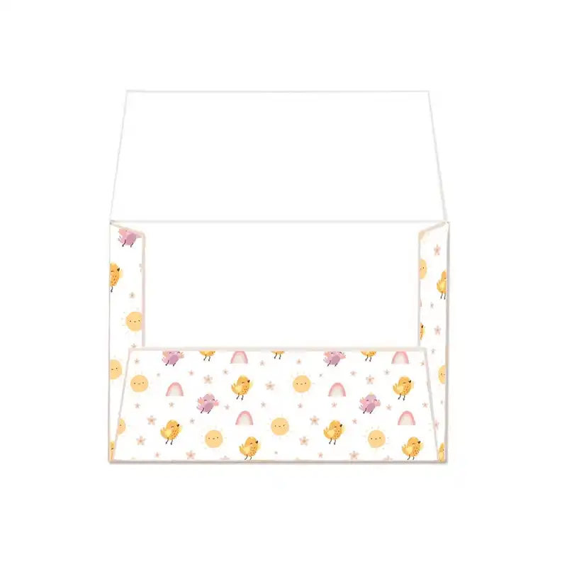 پاکت سکه مدل فانتزی طرح جوجه و خورشید مجموعه 10 عددی