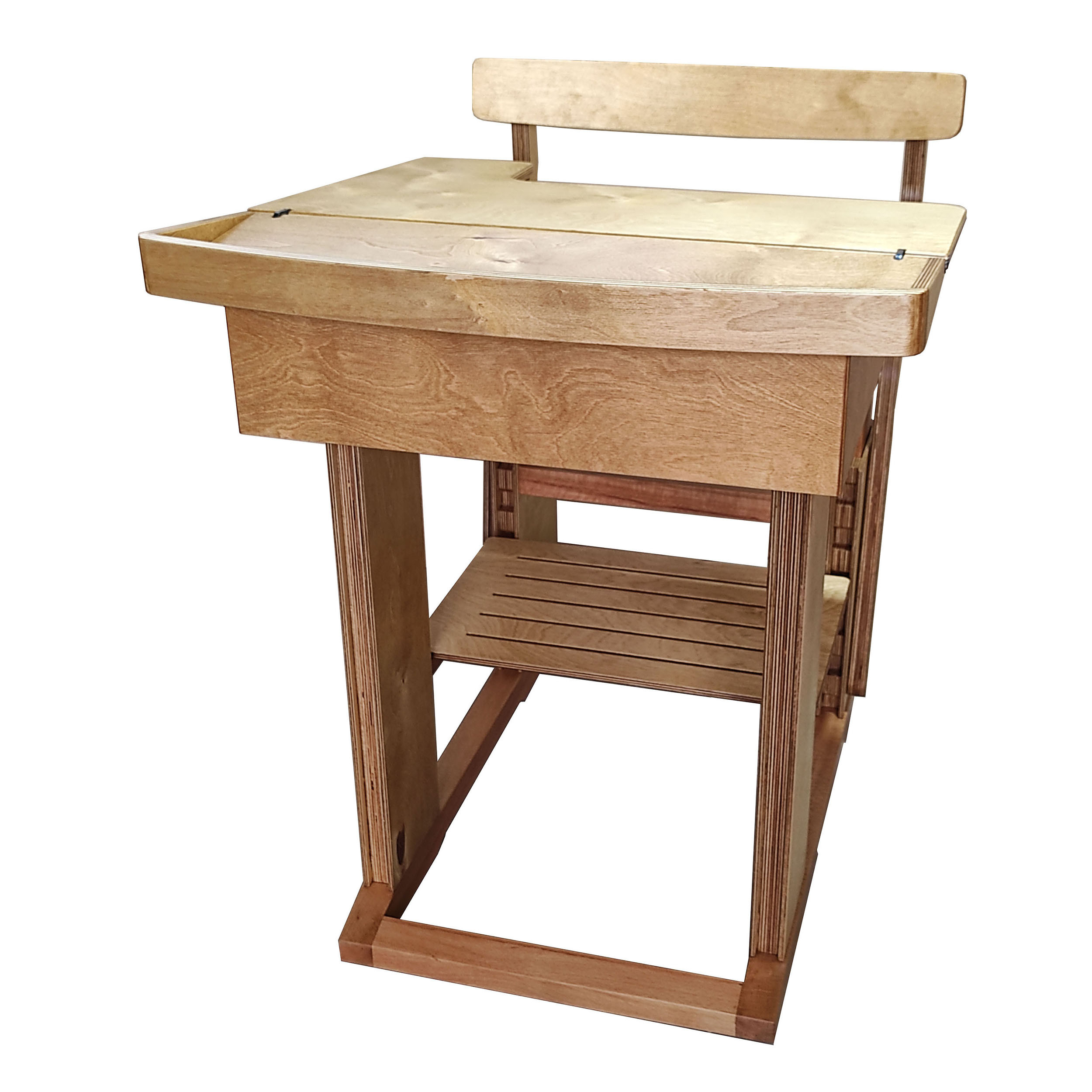 ست میز تحریر و صندلی مدل کلاسیک Over-Desk