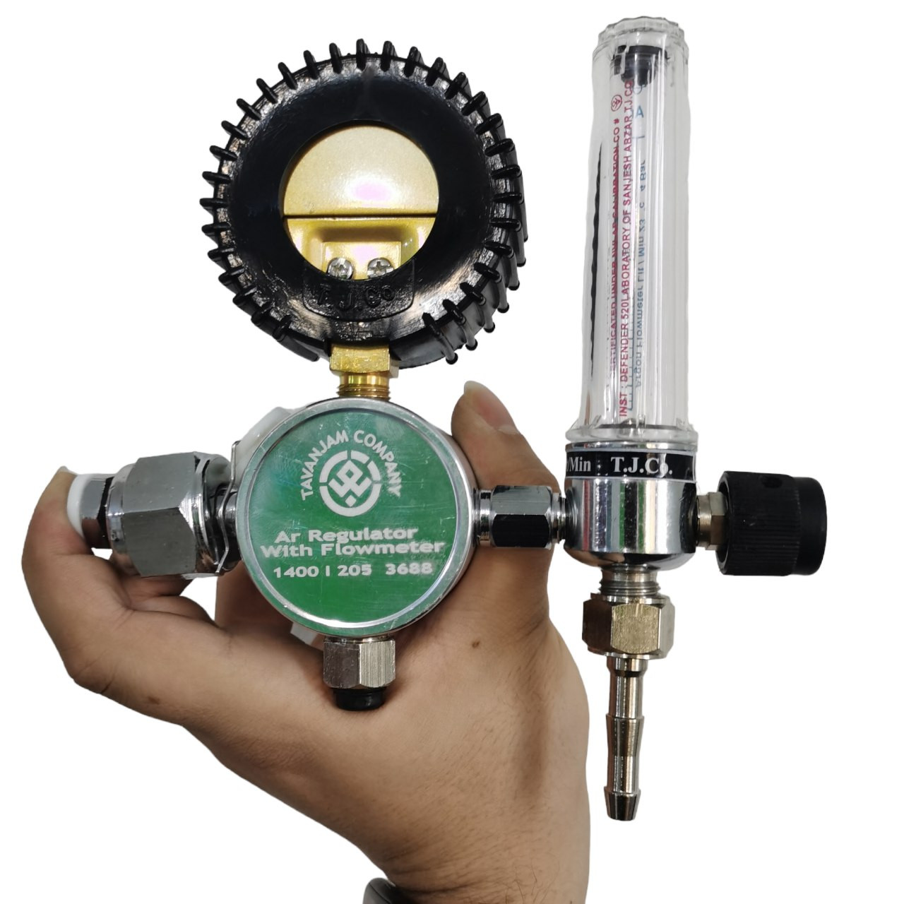 رگلاتور تک فلومتر آرگون توان جم مدل TJI 0205