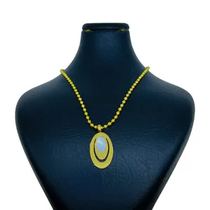 گردنبند زنانه مدل نگین دار