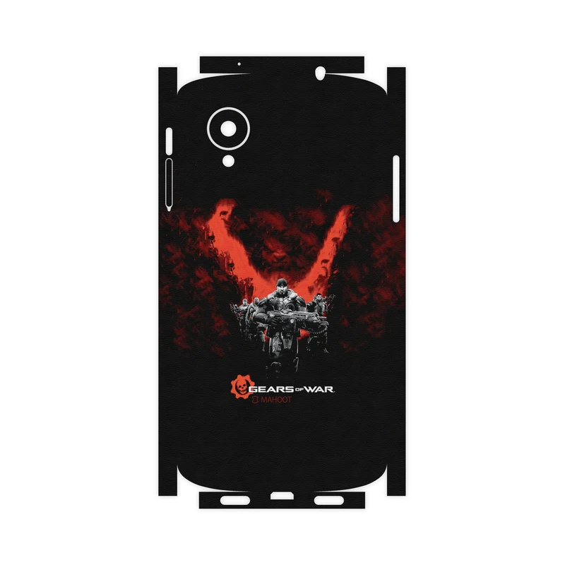 برچسب پوششی ماهوت مدل GEARS-OF-WAR-Game-FullSkin مناسب برای گوشی موبایل گوگل Nexus 5