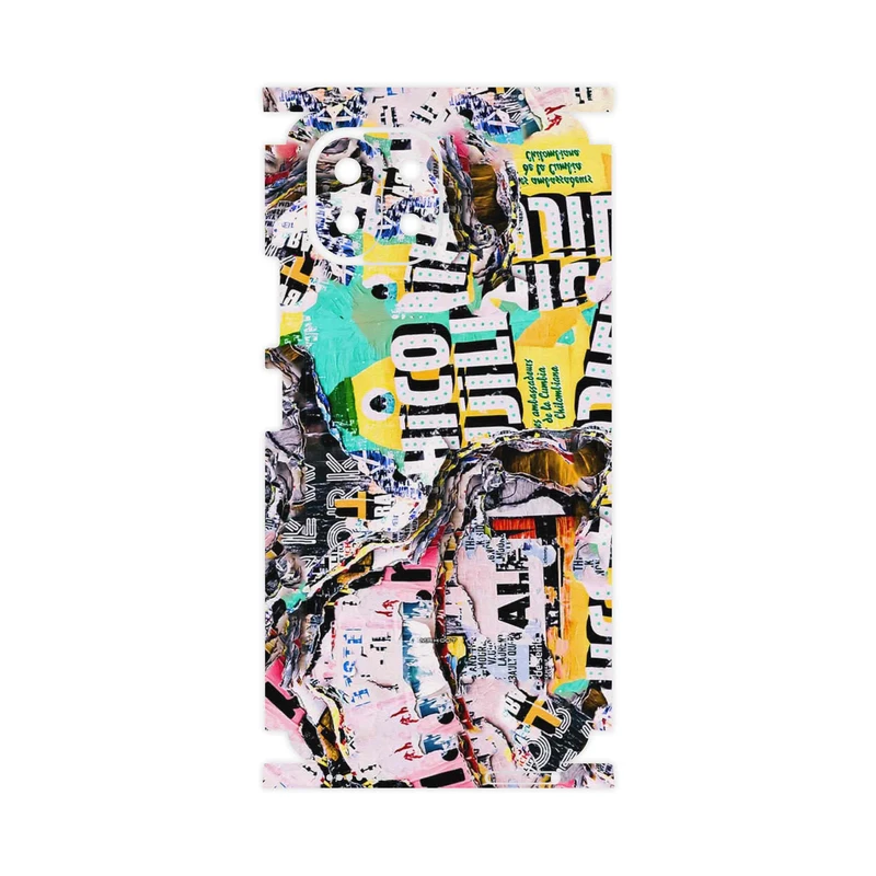 برچسب پوششی ماهوت مدل Collage of Teared Paper-FullSkin مناسب برای گوشی موبایل شیائومی MI 11 LITE