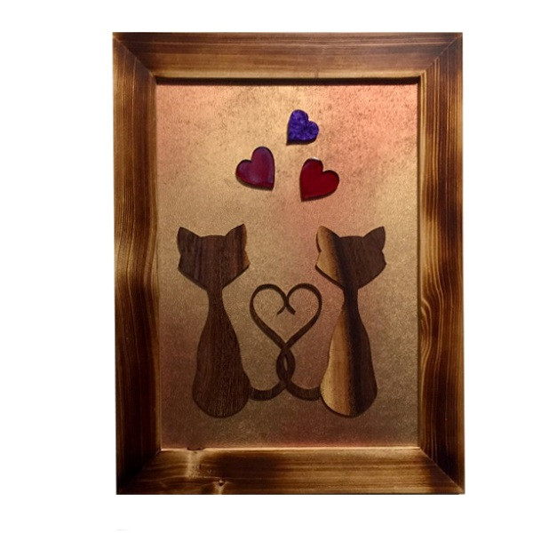 تابلو معرق کاری مدل CAT