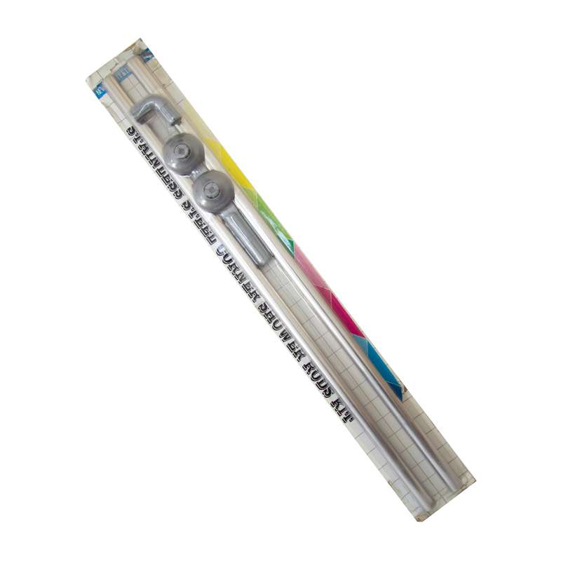 میله پرده حمام مدل اِل