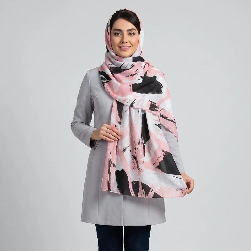 شال زنانه مدل نخی بهاره کد 2172