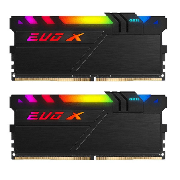 تصویر رم دسکتاپ DDR4 دوکاناله 3600 مگاهرتز CL18 گیل مدل EVO X II RGB ظرفیت 16 گیگابایت