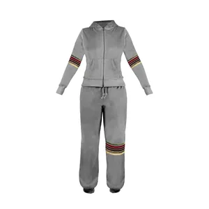 ست سویشرت و شلوار دخترانه مدل مخمل