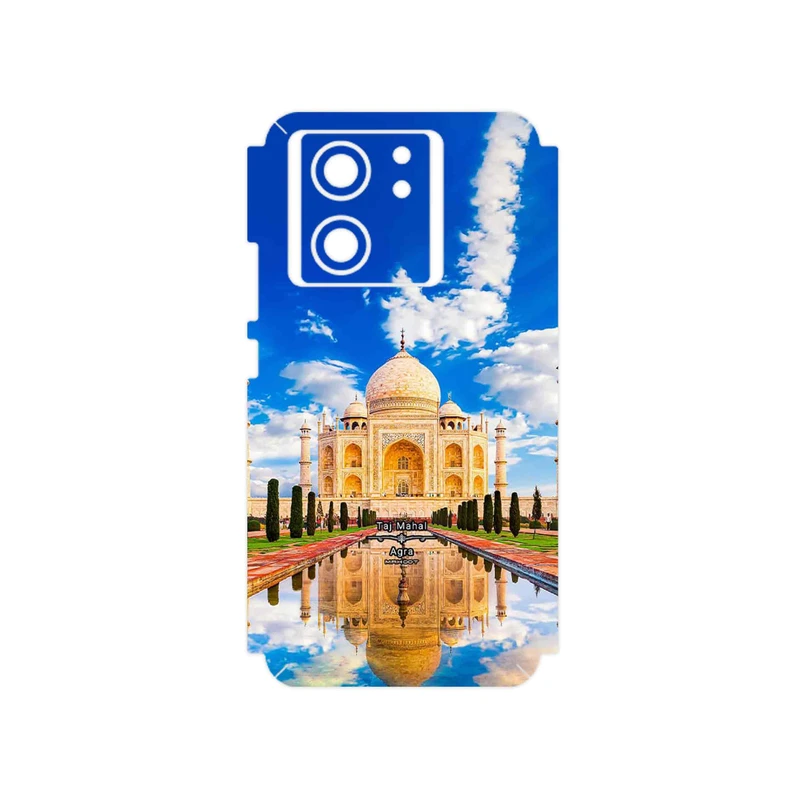 برچسب پوششی ماهوت مدل The Taj Mahal مناسب برای گوشی موبایل شیائومی 13T Pro