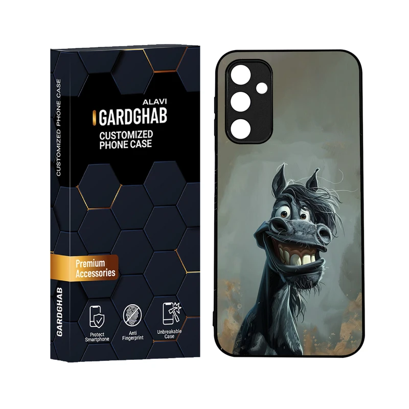 کاور گارد قاب علوی مدل دورژله ای کارتنی و انیمه مناسب برای گوشی موبایل سامسونگ Galaxy A24