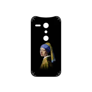 MAHOOT Girl with a Pearl Earring of Vermeer Cover Sticker for Motorola Moto G