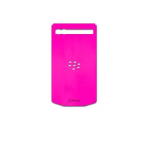 MAHOOT Phosphorus-Pink Cover Sticker for BlackBerry Porsche Design P9983