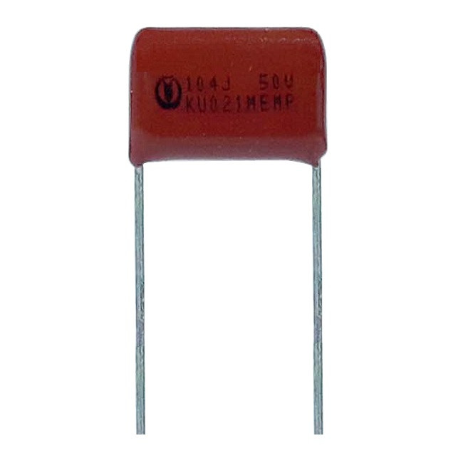 خازن 100 نانو فاراد 50 ولت مدل TPC-10450 بسته 6 عددی